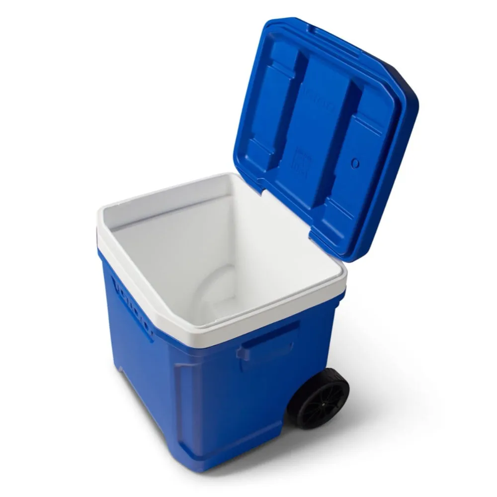 00034679-Igloo-Profile II 60 Roller Cooler Box - Majestic Blue