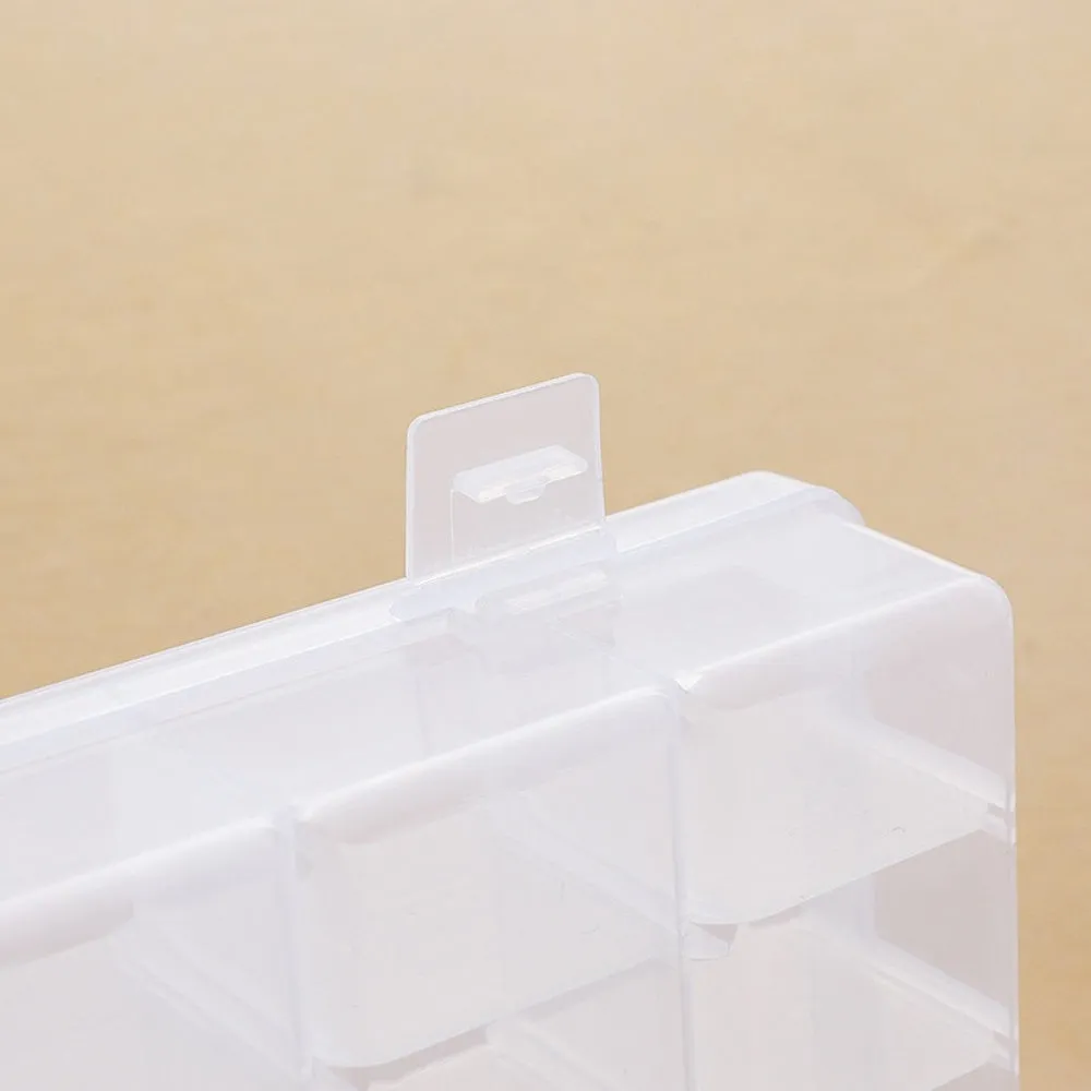 36 Grids Clear Plastic Organizer Box (2-pack)