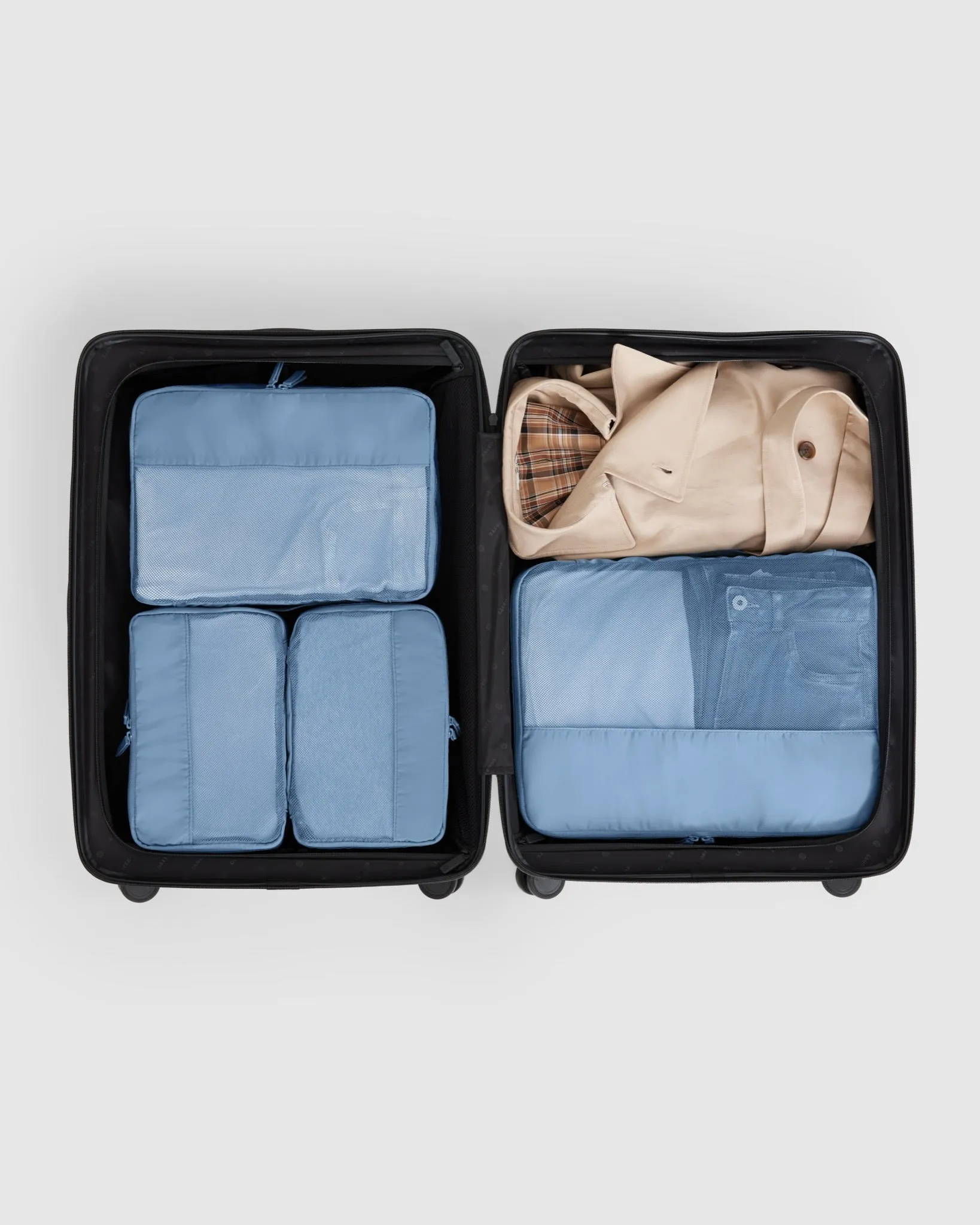 4 Pc Packing Cube Set - Horizon Sky Blue