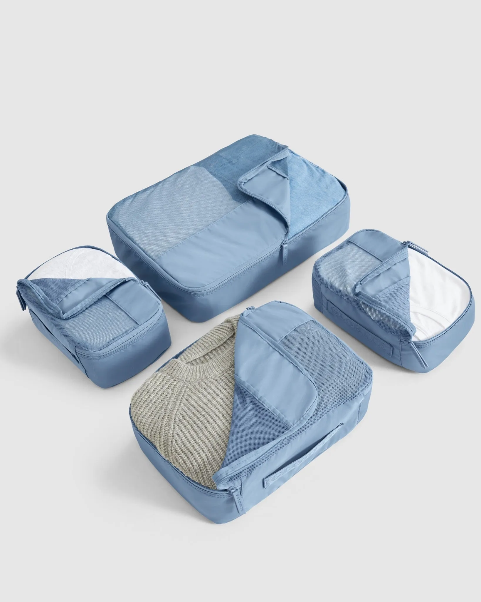 4 Pc Packing Cube Set - Horizon Sky Blue