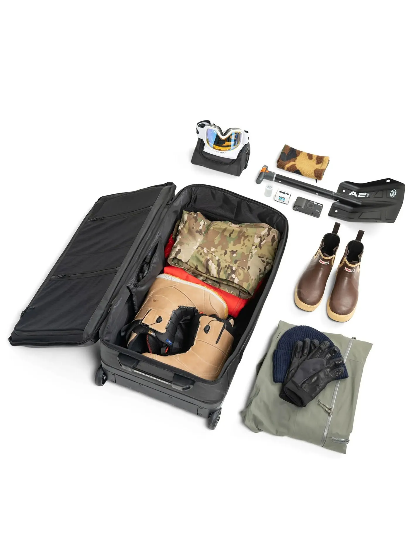 All Season Hybrid Large 96L Roller Suitcase