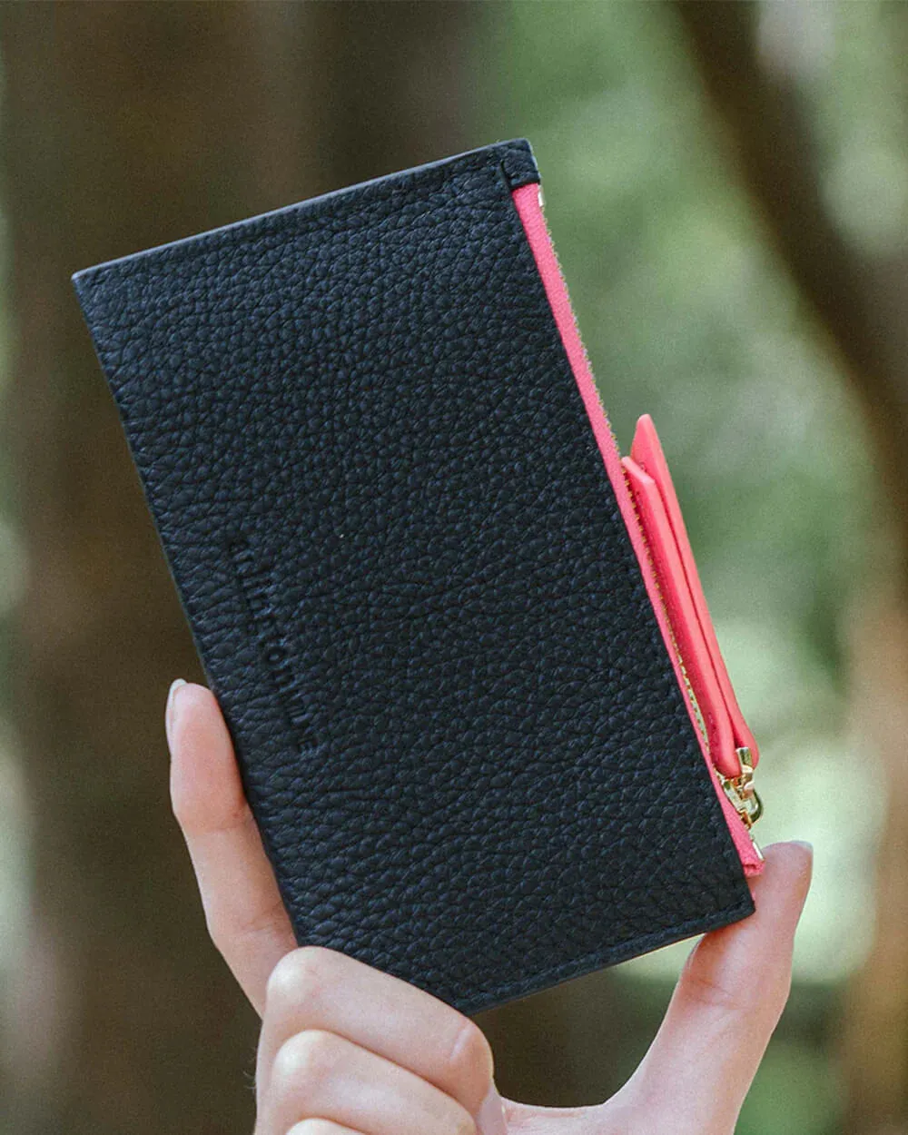 Arlington Milne | Compact Wallet | Navy Pebble