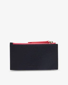 Arlington Milne | Compact Wallet | Navy Pebble