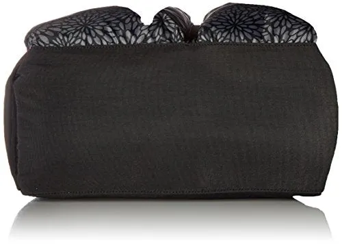 Baggallini Women'S Travel Duffel, Pewter Floral Multi
