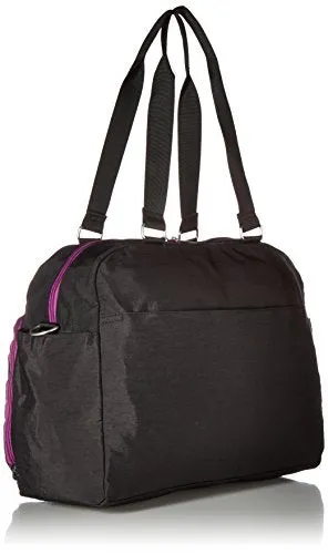 Baggallini Women'S Travel Duffel, Pewter Floral Multi