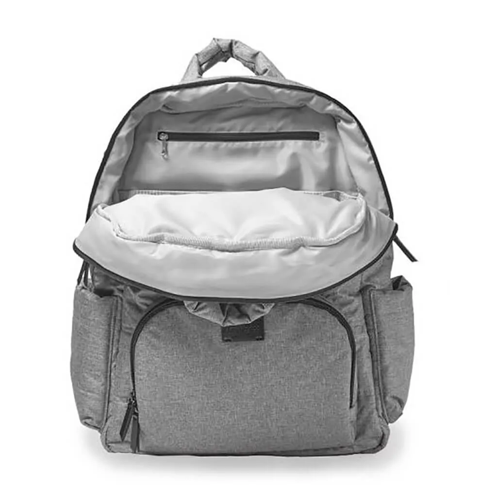 BK718 Backpack Heather Grey