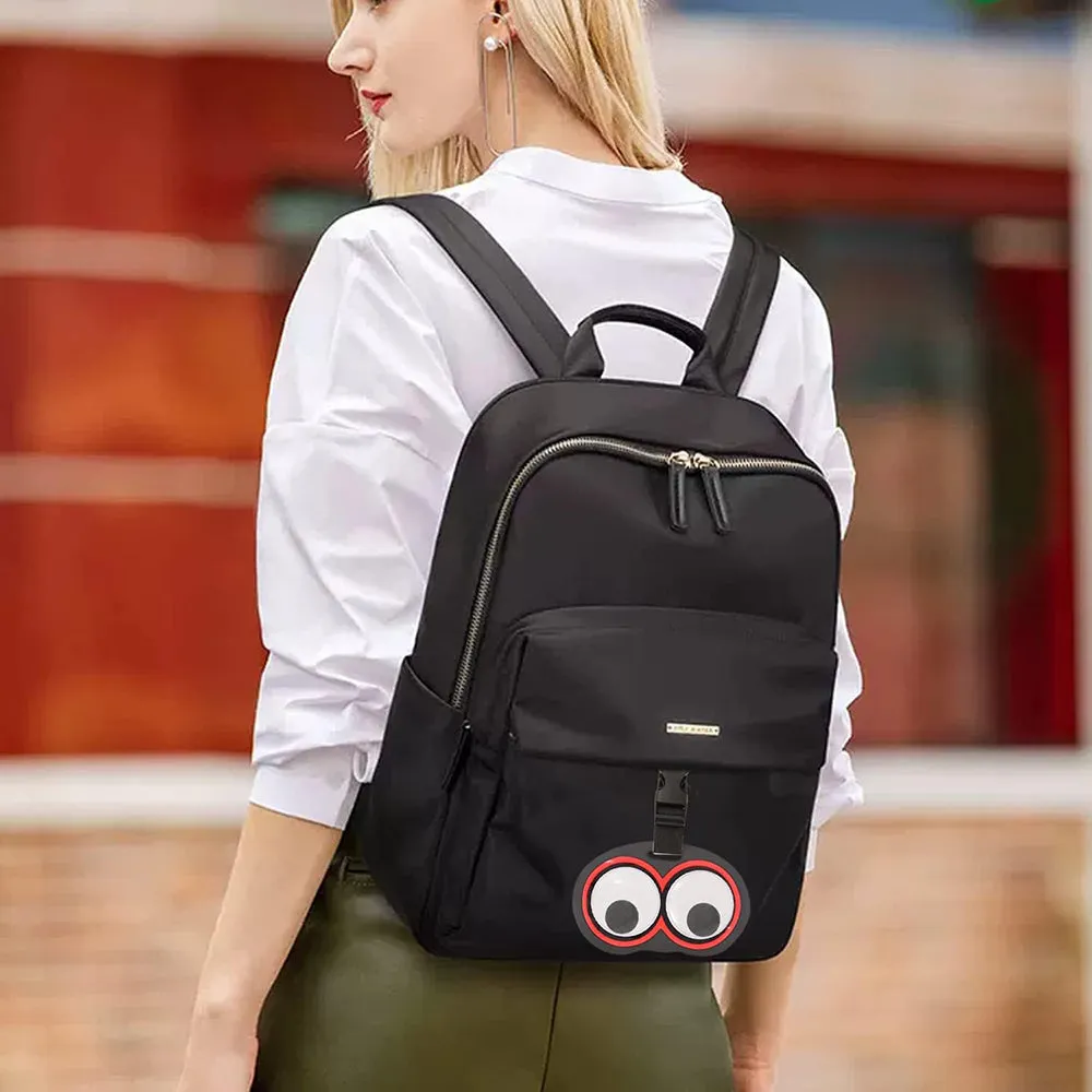 Cartoon Googly Eyes Luggage Tag