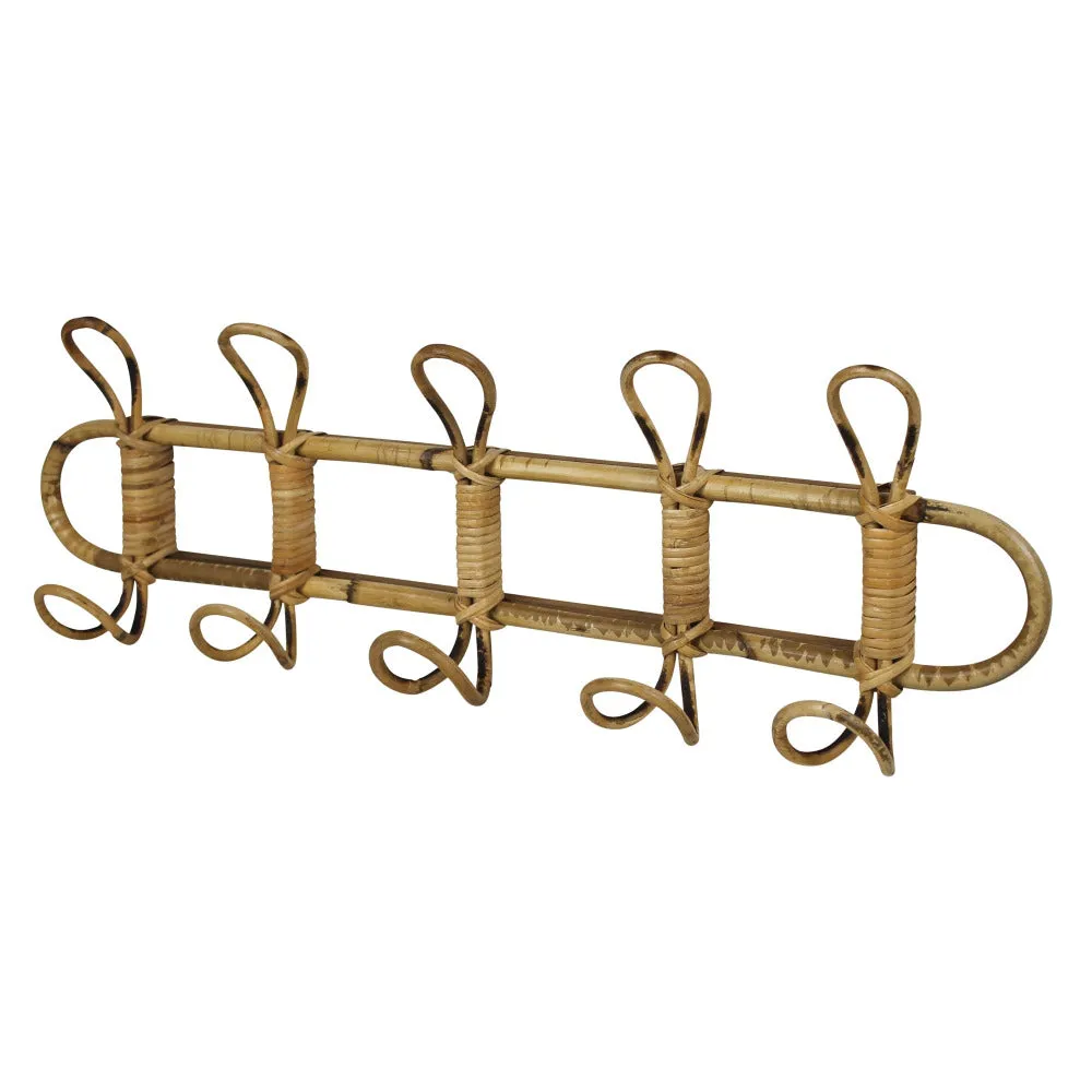Cayman Rattan Wall Hooks