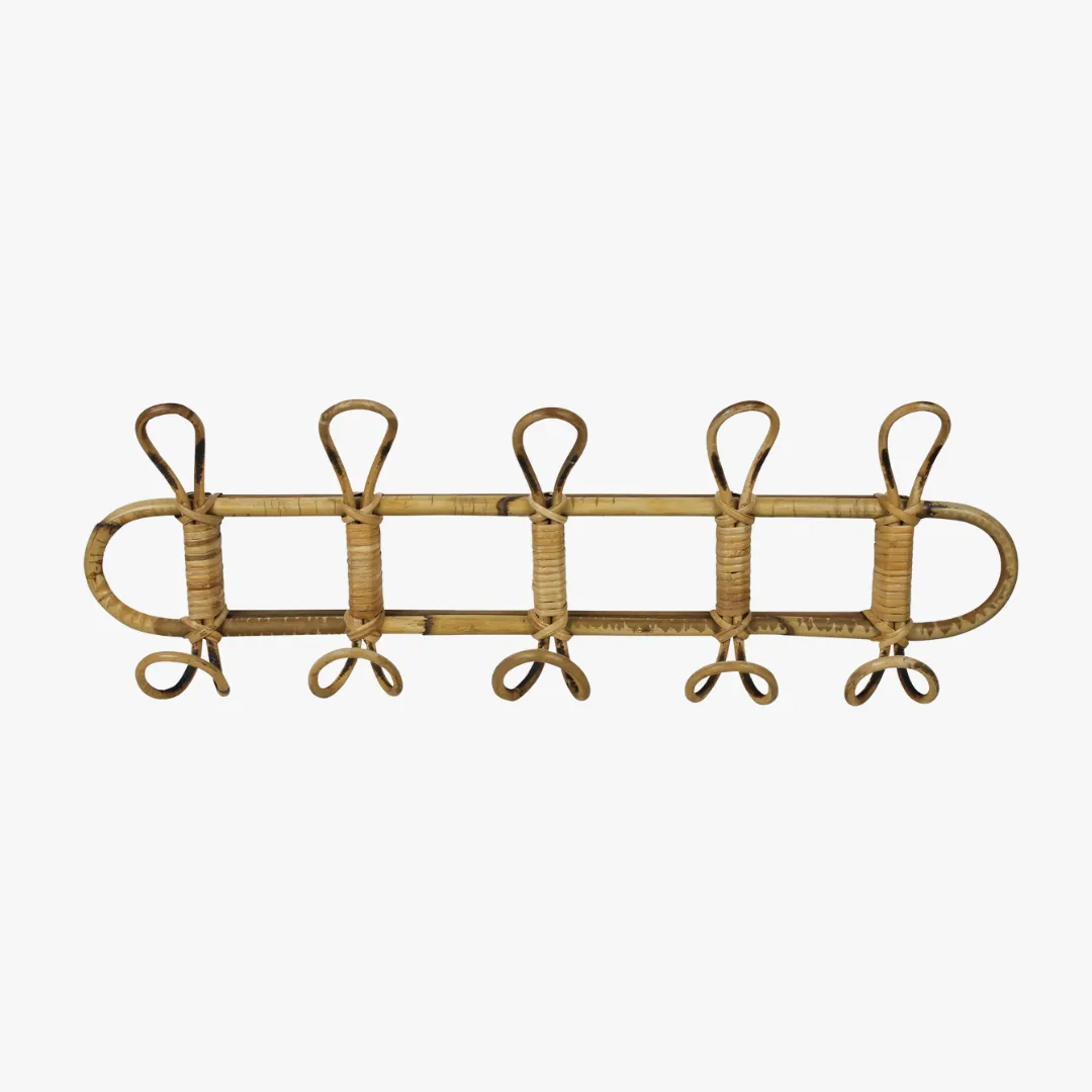 Cayman Rattan Wall Hooks