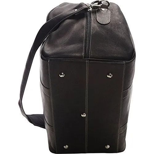 David King Vaquetta Leather Deluxe A Frame Duffel In Tan