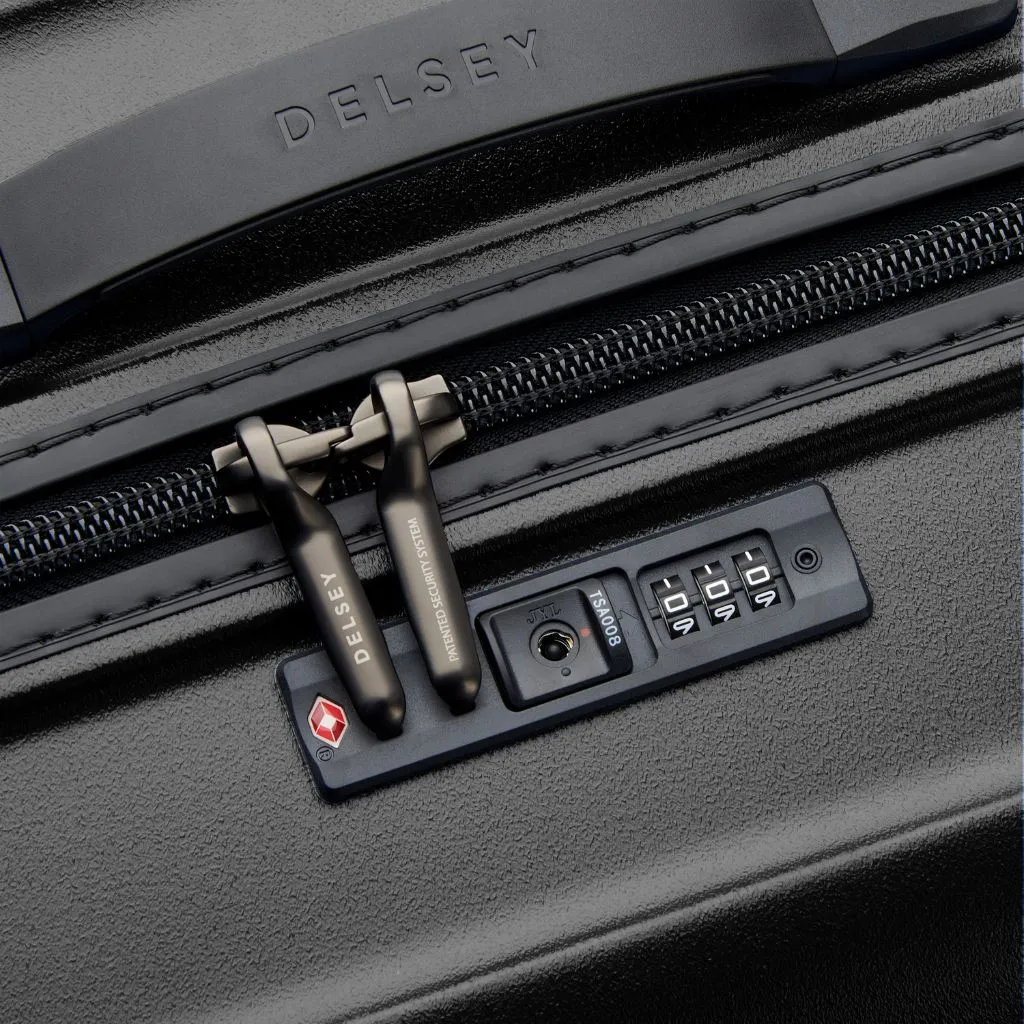 Delsey Turenne 2.0 - 2 Piece Hardside Luggage Duo Black