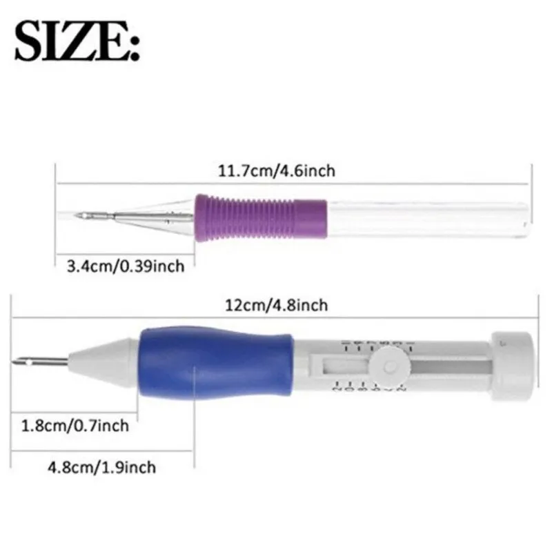DIY Punch Needle Set Threaders Craft Tool for Embroidery Sewing DIY Sewing Stitching Punch Needle Set