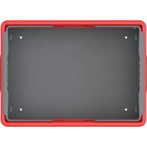 DuraMax | Foldable Basket Red with Gray