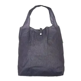 Eco Chic Lightweight Foldable Reusable Grey Shopping Bag