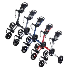 Fastfold SQUARE 3-Wheel Folding Pull/Push Golf Trolley