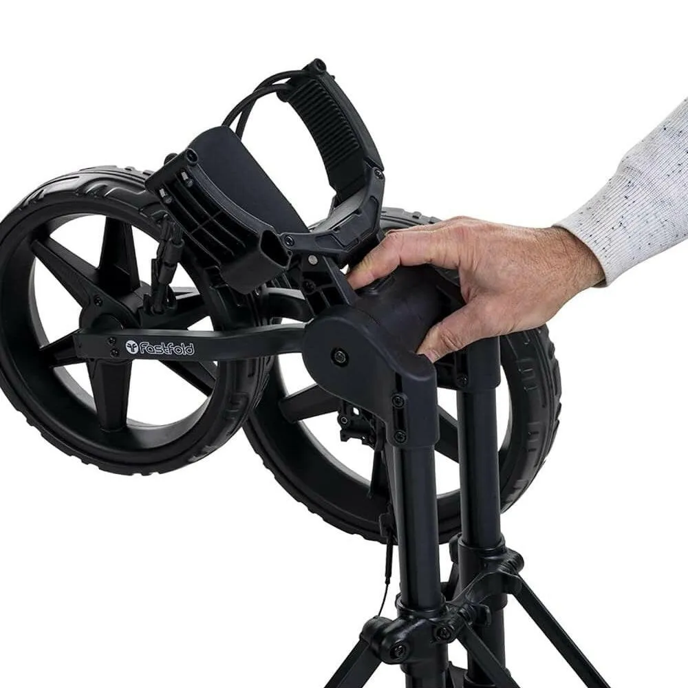 Fastfold SQUARE 3-Wheel Folding Pull/Push Golf Trolley