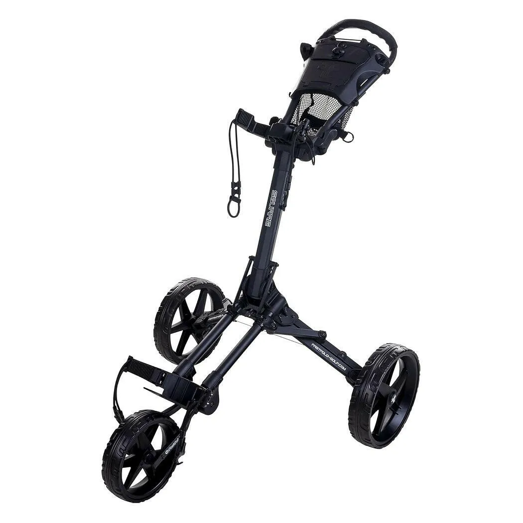 Fastfold SQUARE 3-Wheel Folding Pull/Push Golf Trolley