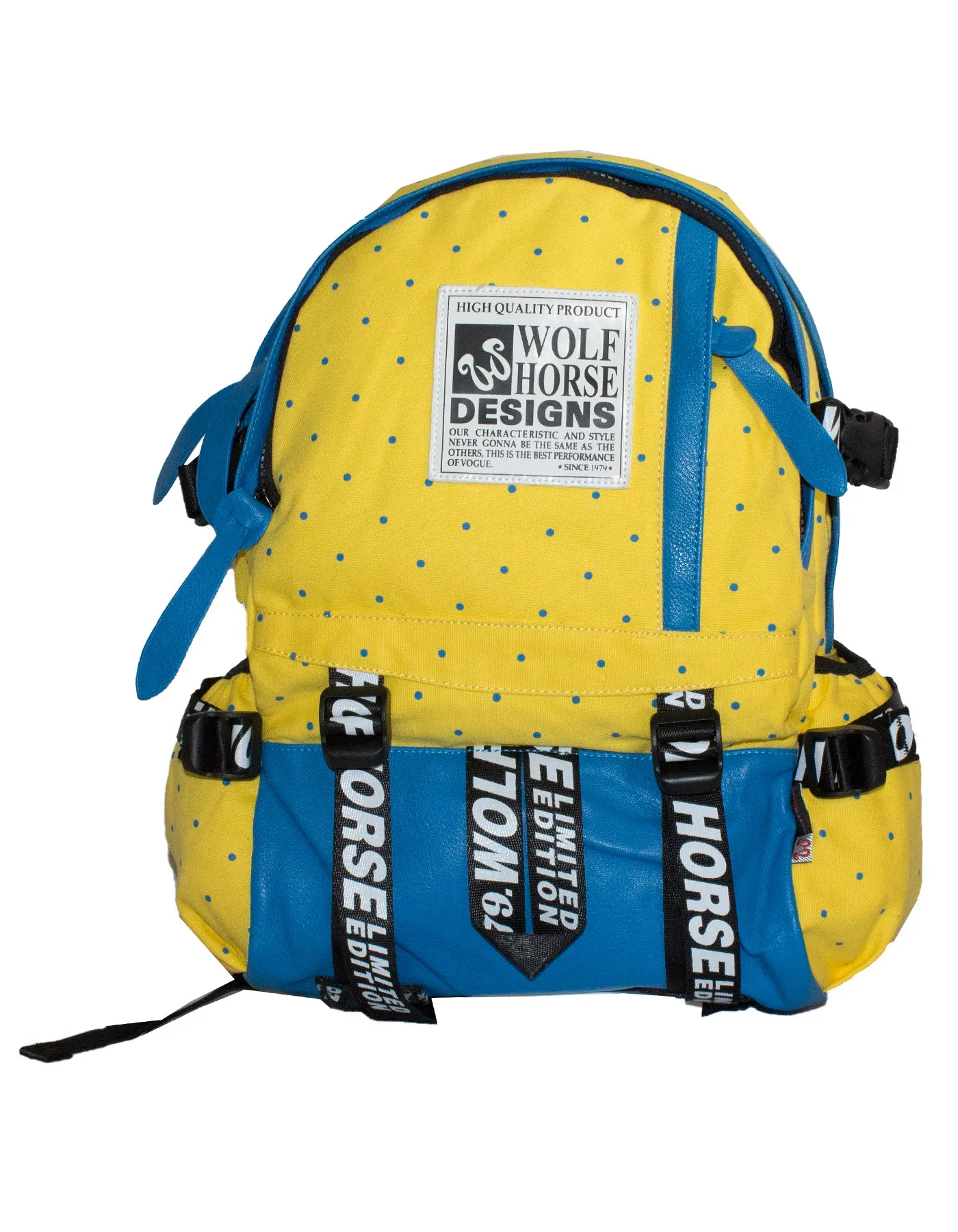Fino K30 Wolf Horse 22L Unisex 15 Inch Laptop Backpack