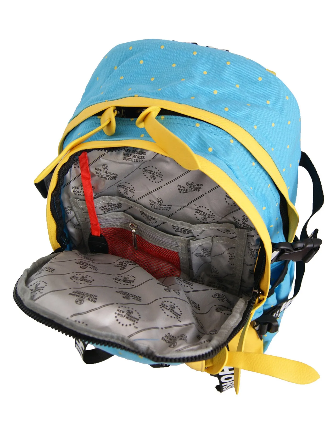 Fino K30 Wolf Horse 22L Unisex 15 Inch Laptop Backpack