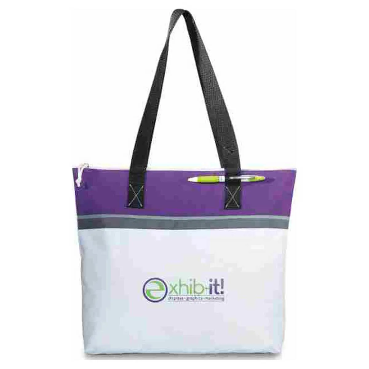 Gemline Purple Marina Convention Tote