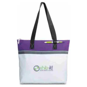 Gemline Purple Marina Convention Tote