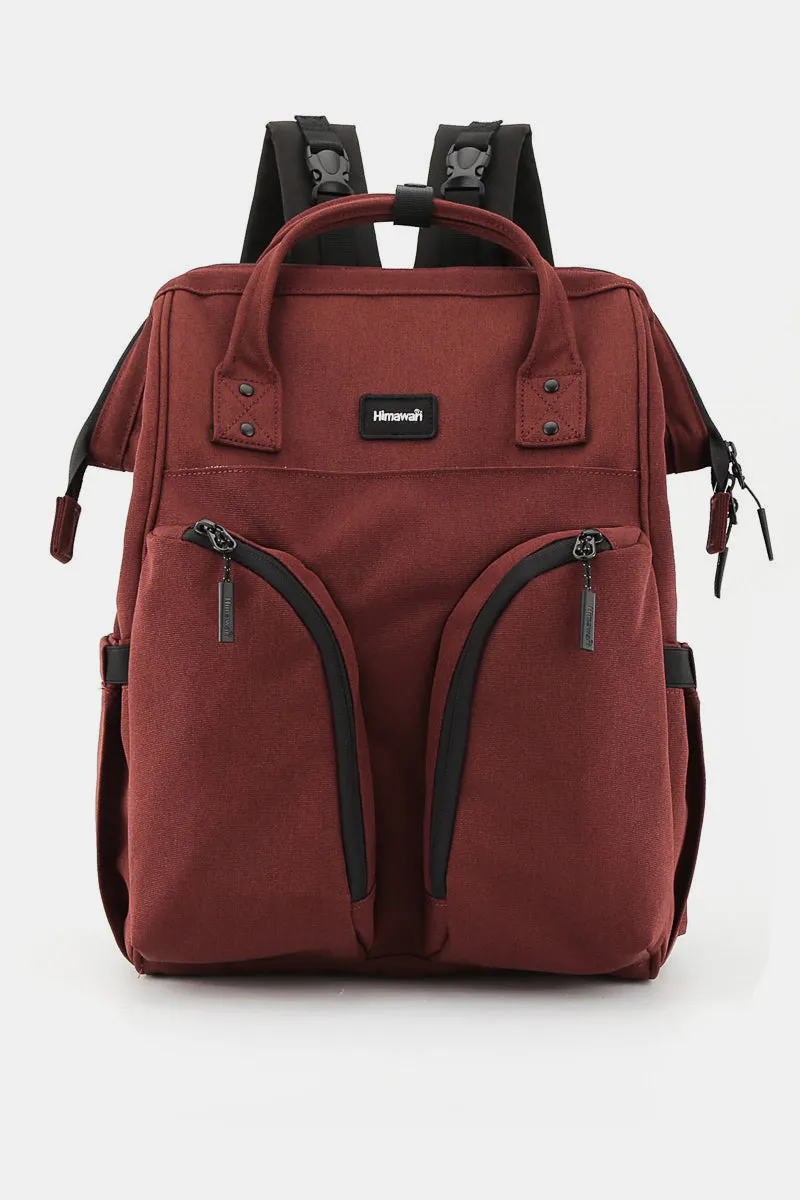 Himawari Waterproof Backpack Bag with Multilayer Pockets🟤⚪️🔴🟠🟣🔵🟢⚫️
