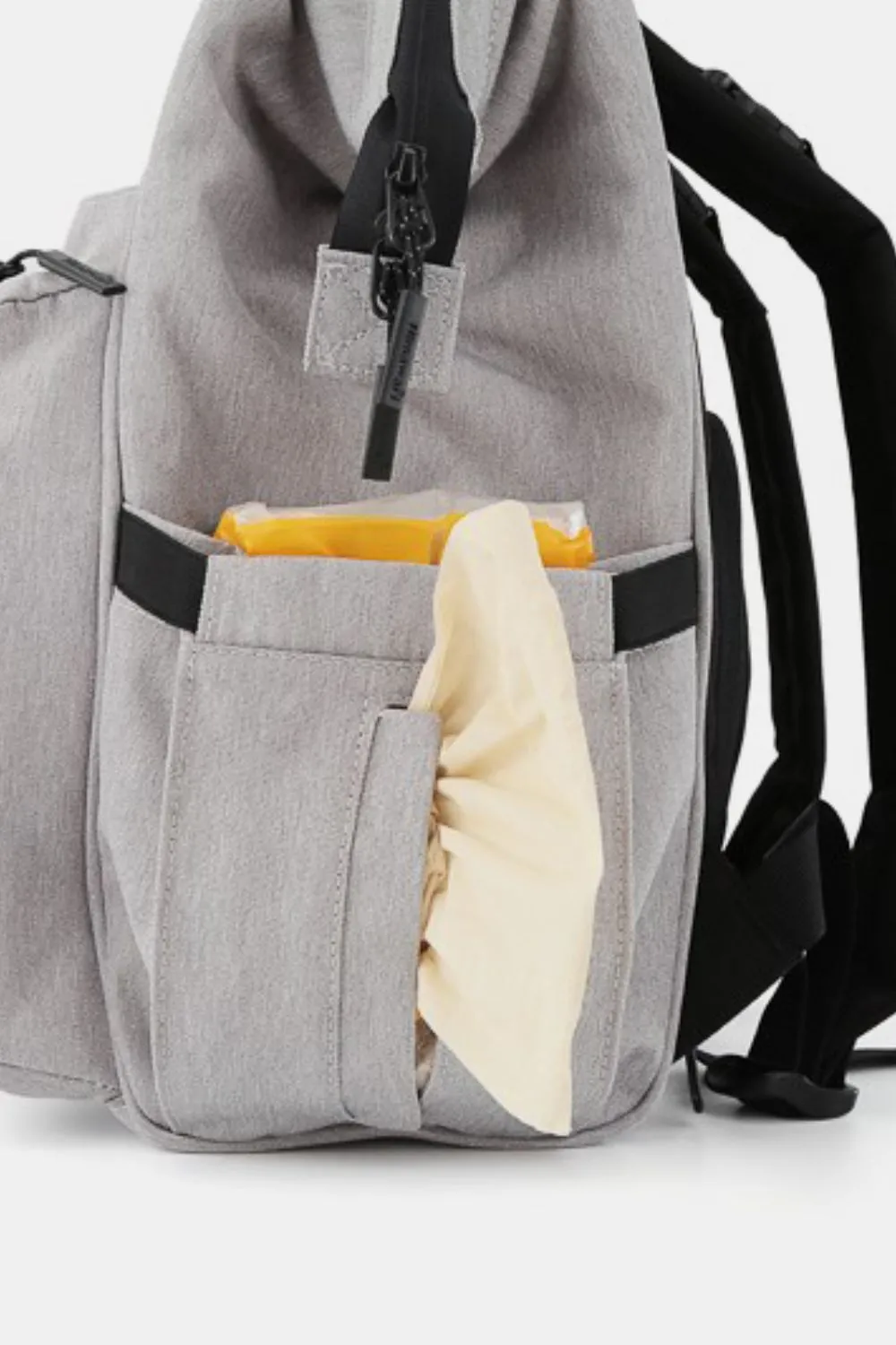 Himawari Waterproof Backpack Bag with Multilayer Pockets🟤⚪️🔴🟠🟣🔵🟢⚫️
