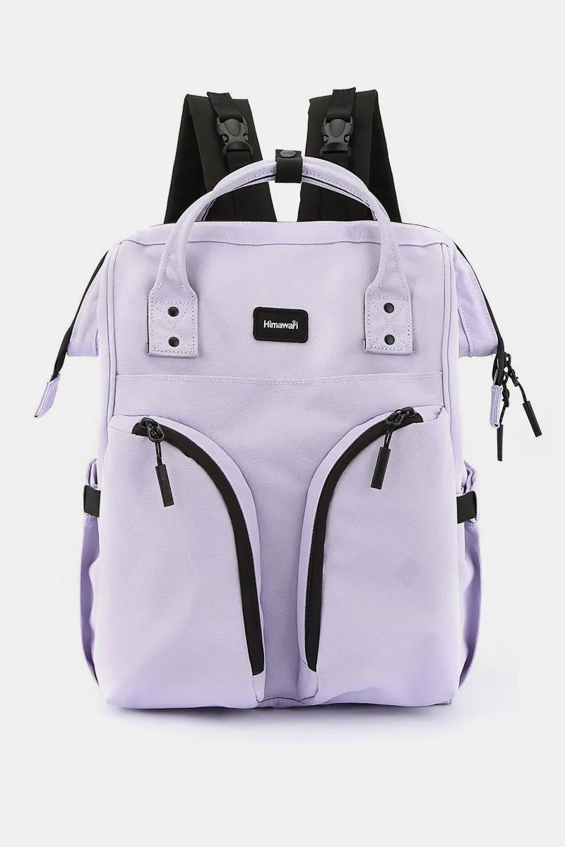 Himawari Waterproof Backpack Bag with Multilayer Pockets🟤⚪️🔴🟠🟣🔵🟢⚫️