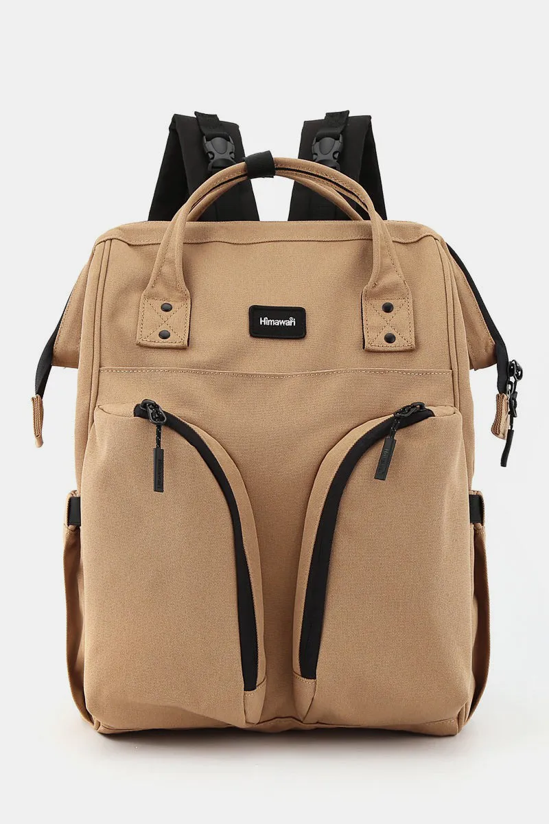 Himawari Waterproof Backpack Bag with Multilayer Pockets🟤⚪️🔴🟠🟣🔵🟢⚫️