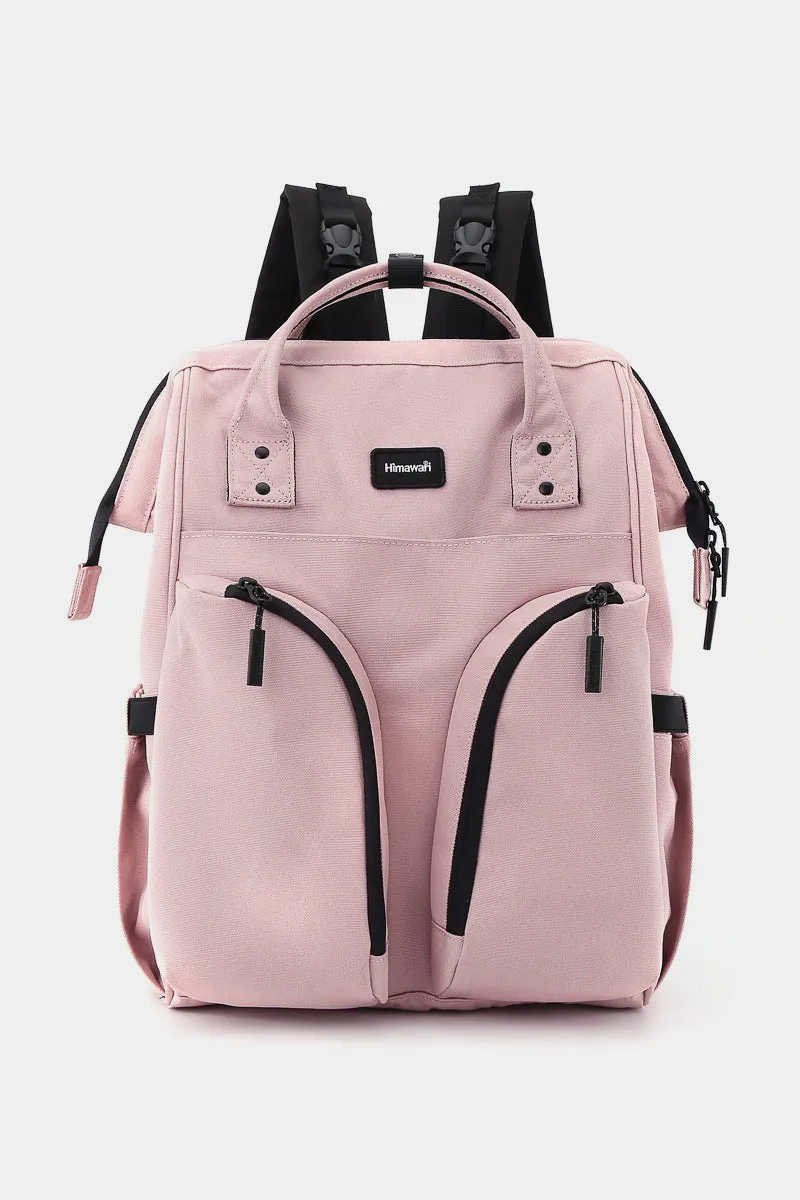Himawari Waterproof Backpack Bag with Multilayer Pockets🟤⚪️🔴🟠🟣🔵🟢⚫️