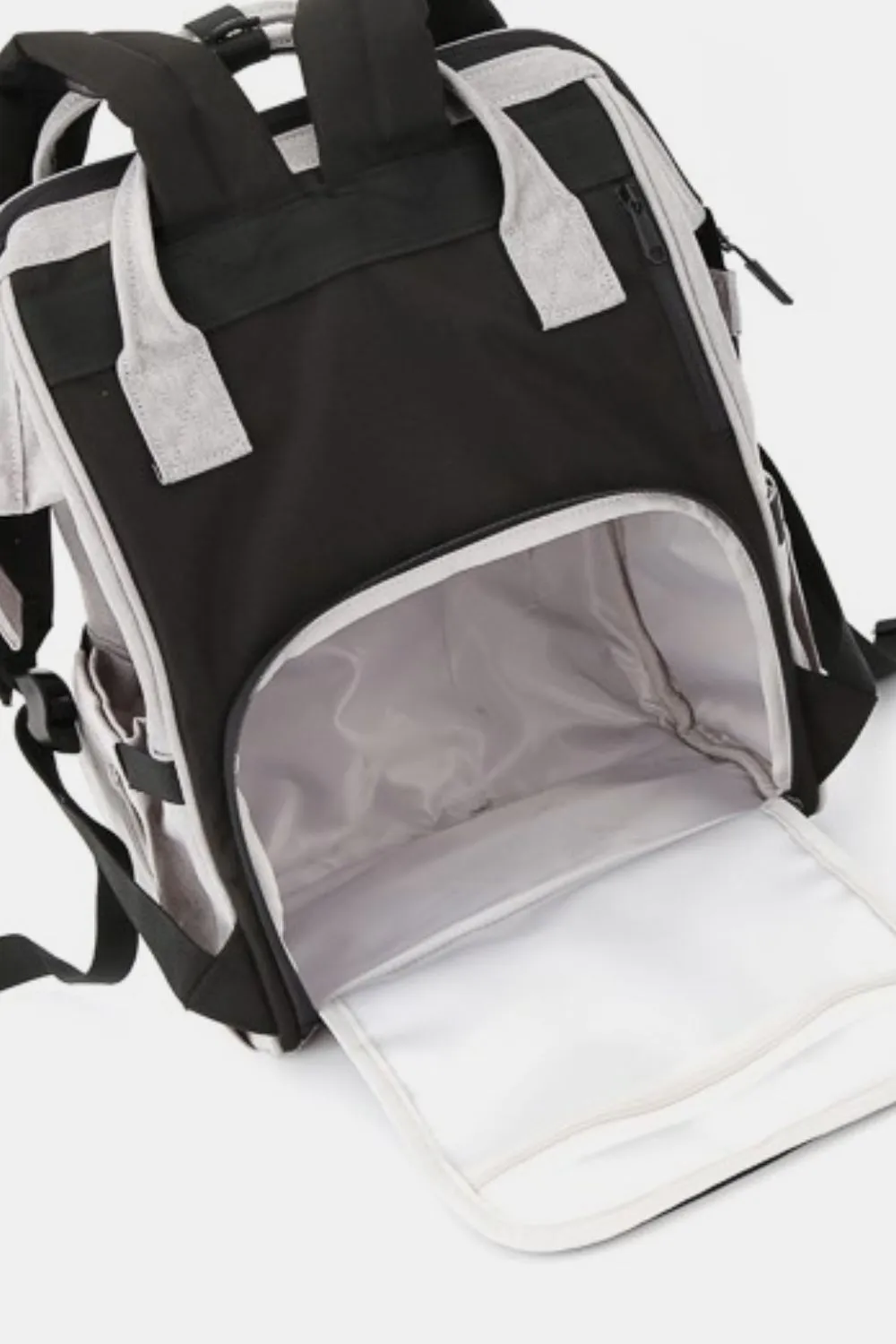 Himawari Waterproof Backpack Bag with Multilayer Pockets🟤⚪️🔴🟠🟣🔵🟢⚫️