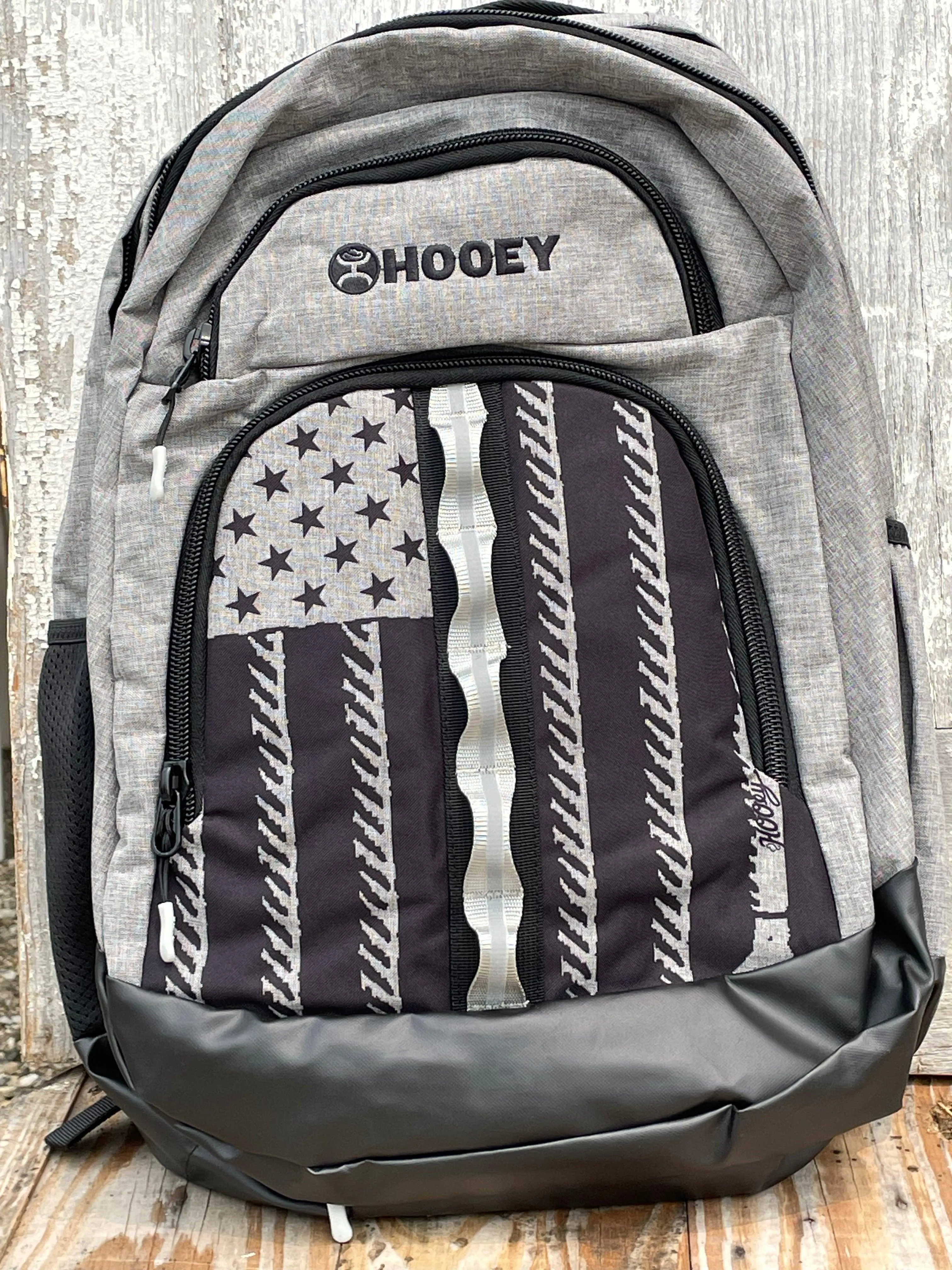 Hooey OX "Liberty Roper" Grey Backpack BP044GYBK