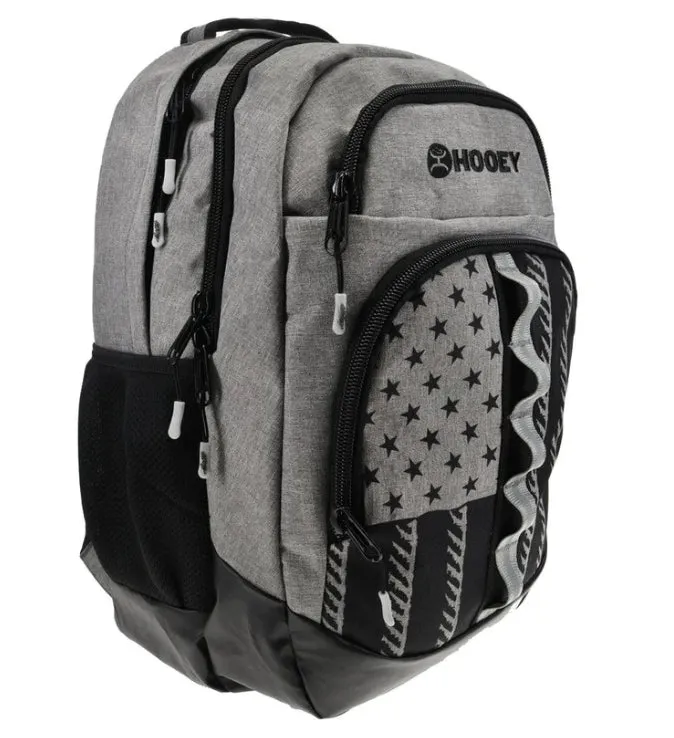 Hooey OX "Liberty Roper" Grey Backpack BP044GYBK
