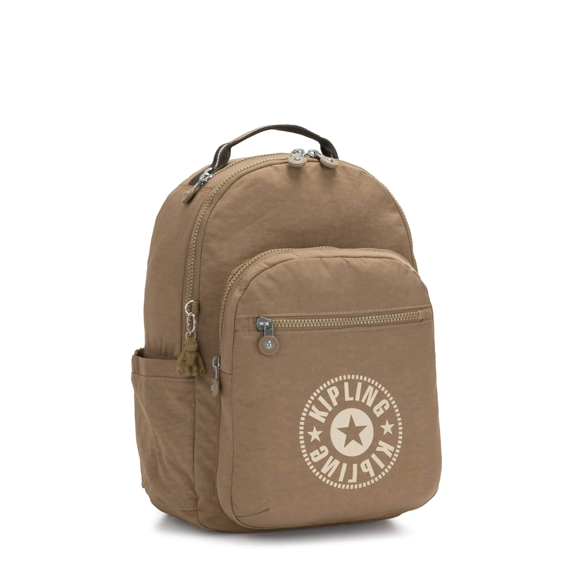 Kipling Seoul Large 15" Laptop Backpack Sand Sp