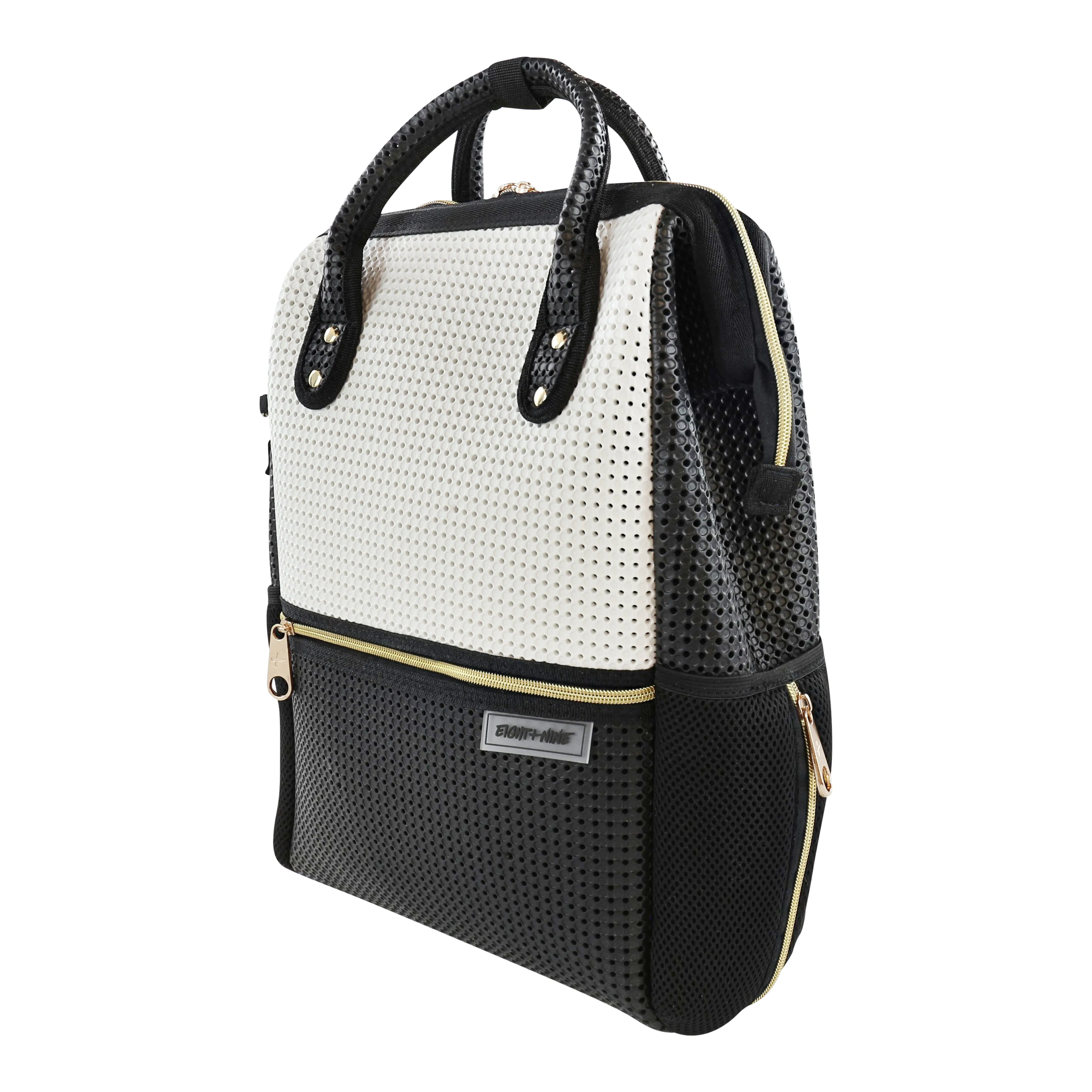 Light   Nine Black and White Tweeny Backpack