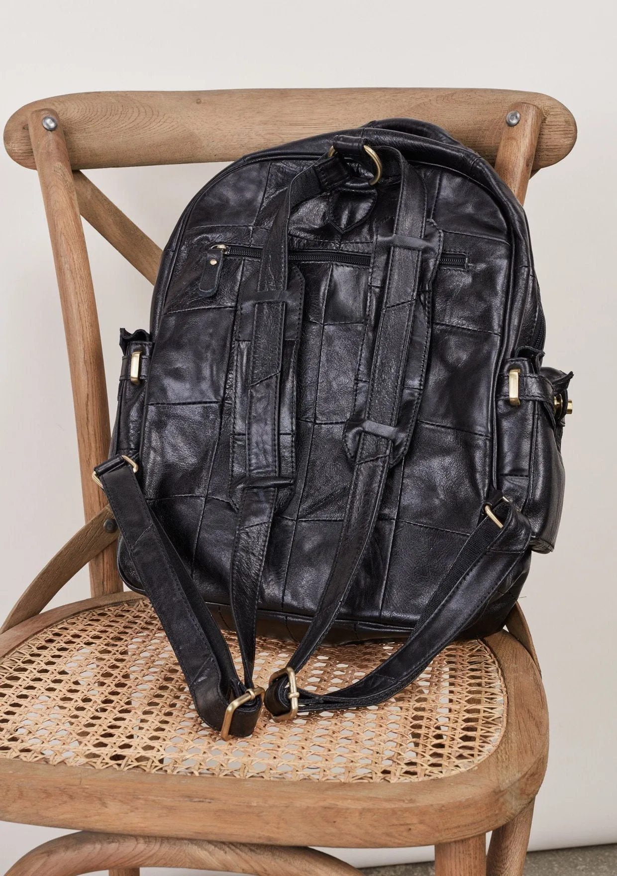 Lincoln Leather Backpack