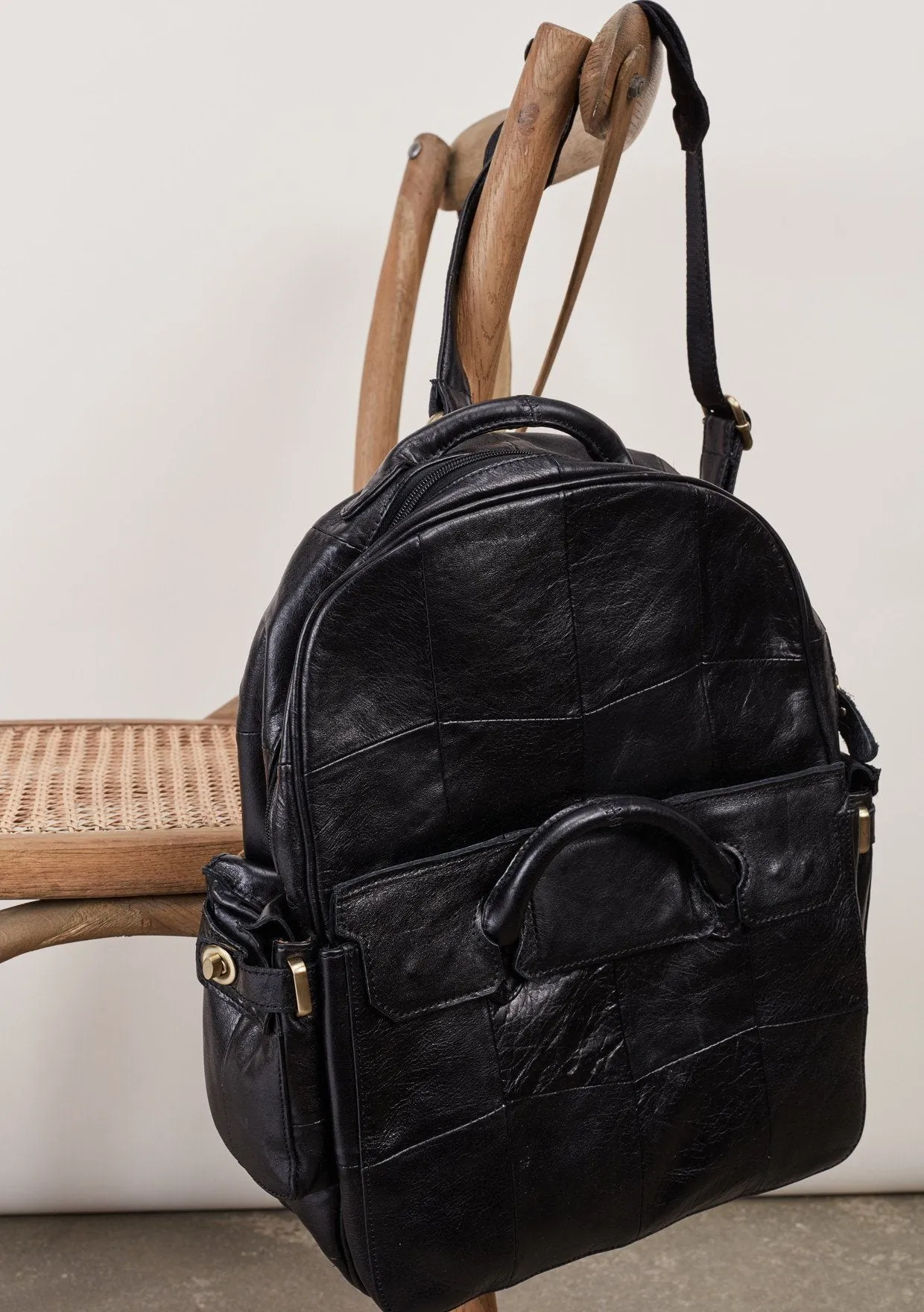 Lincoln Leather Backpack