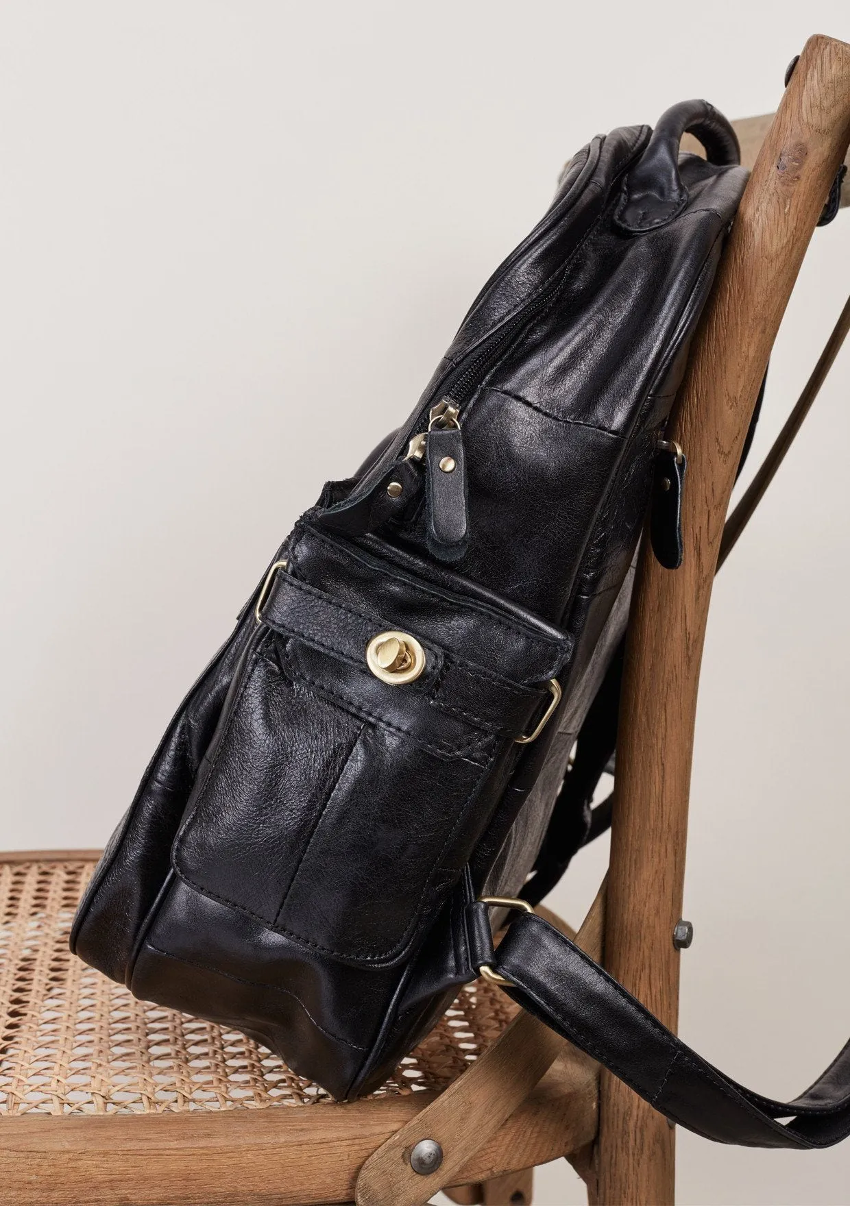 Lincoln Leather Backpack