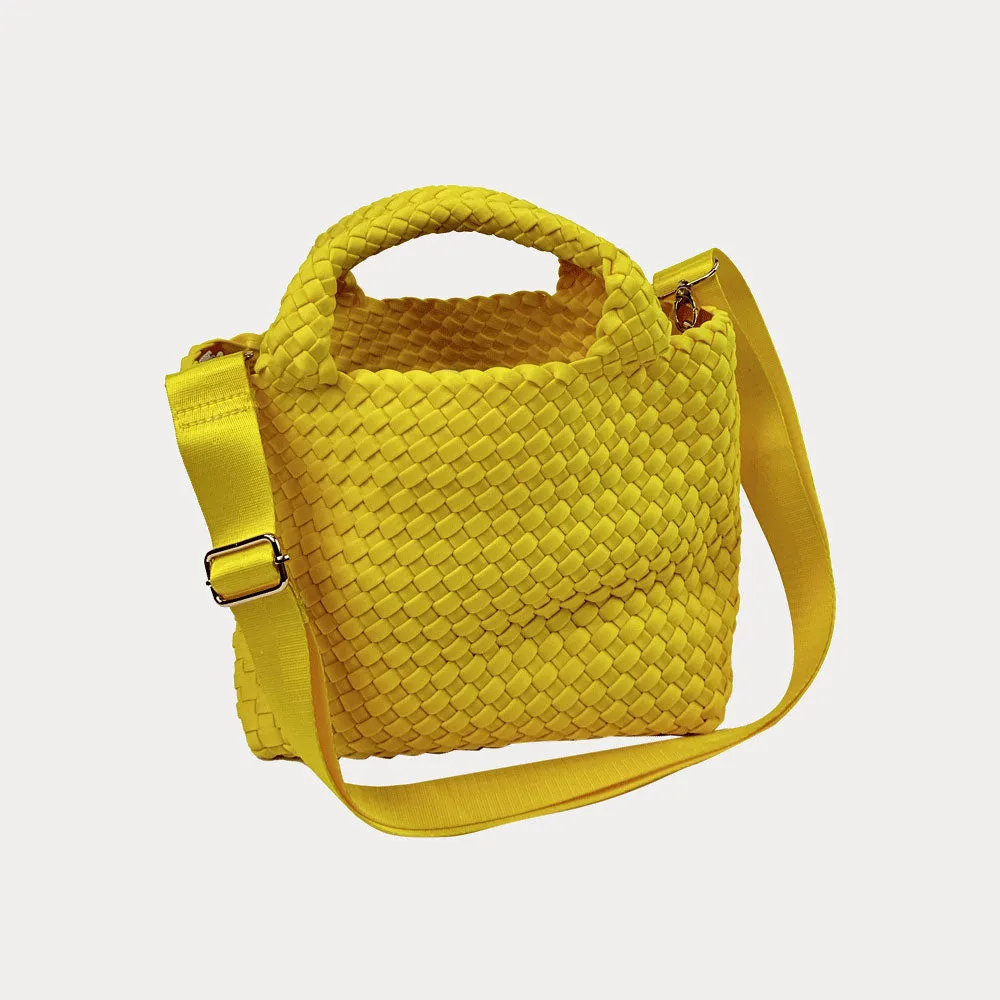 Lucy Small Woven Neoprene Tote