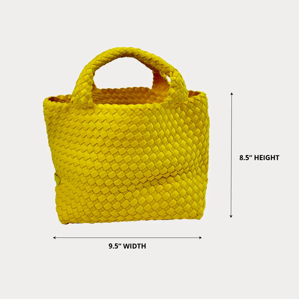 Lucy Small Woven Neoprene Tote