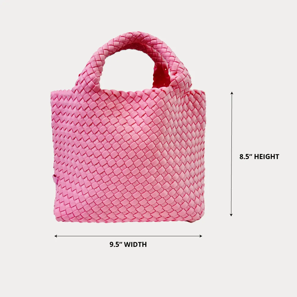 Lucy Small Woven Neoprene Tote