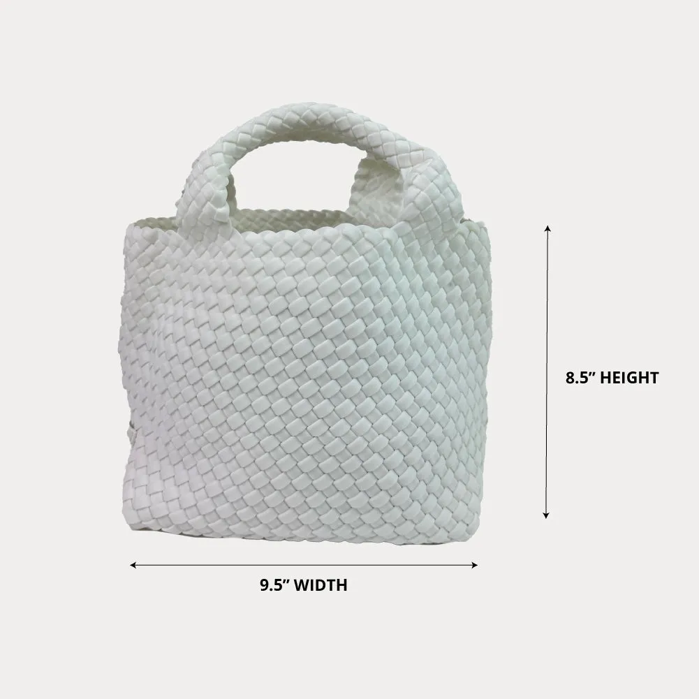 Lucy Small Woven Neoprene Tote