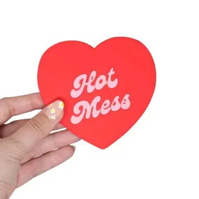 MAG* Hot Mess Heart Pocket Mirror