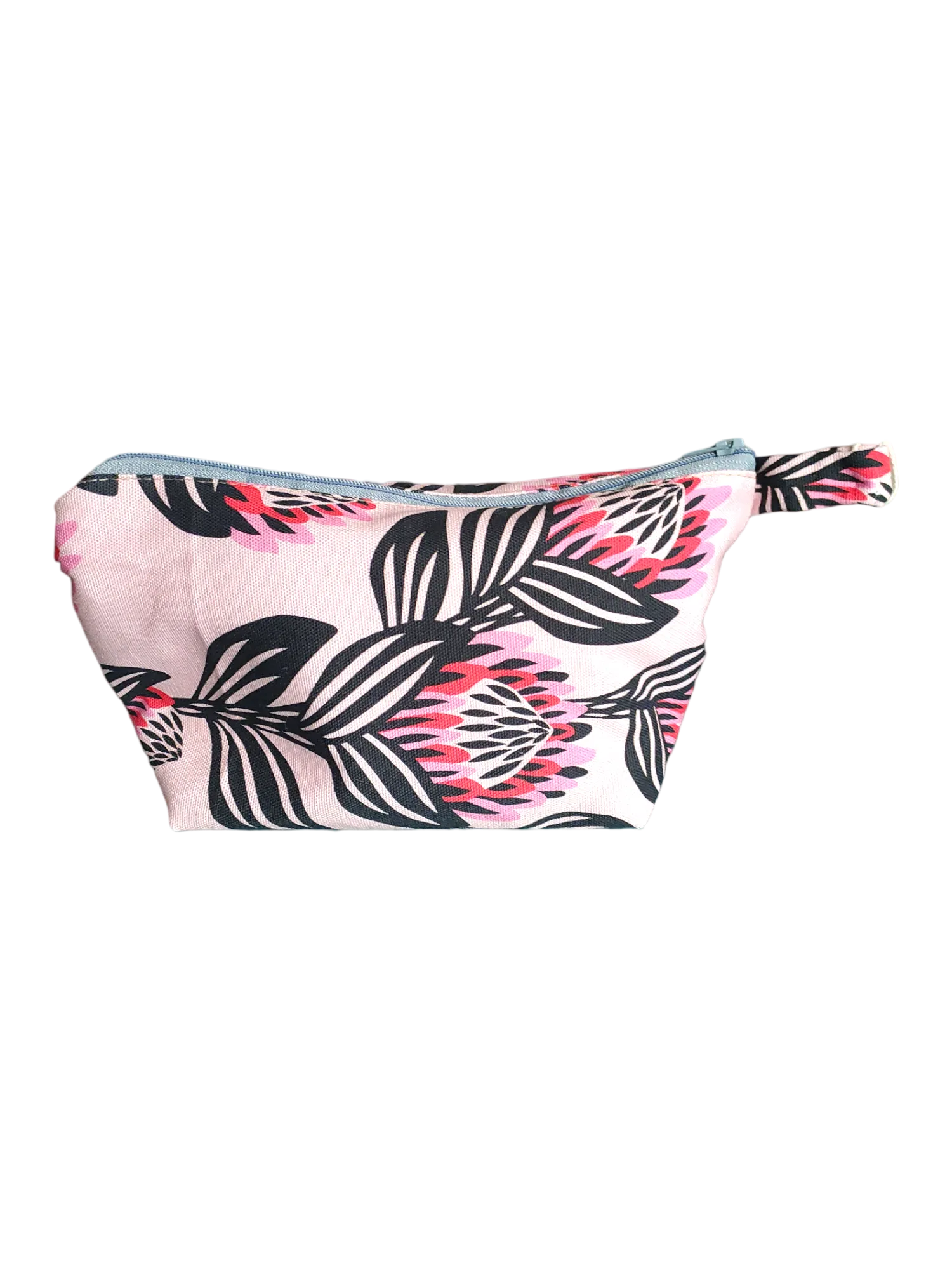 MAKEUP BAG Pink & Black Floral