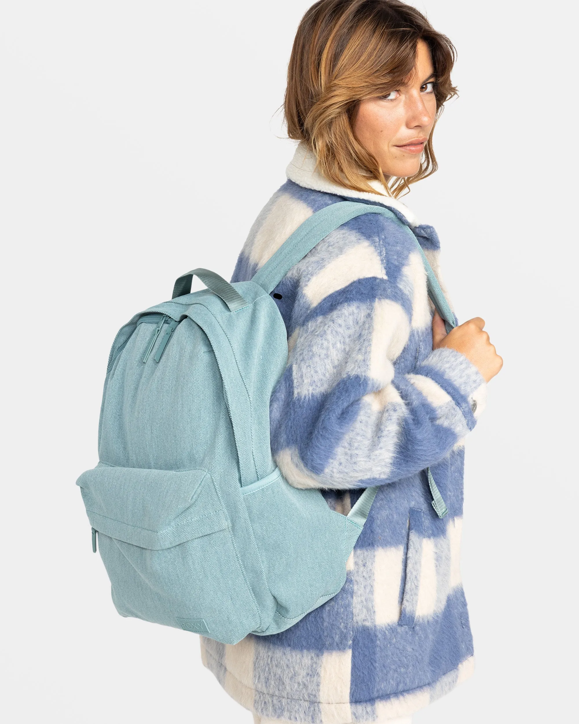 Melting Spot Backpack Medium Backpack - Mineral Blue