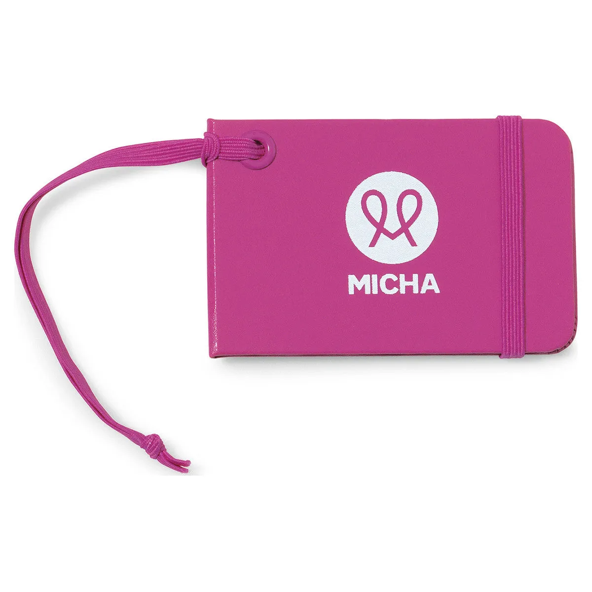 Moleskine Deep Pink Luggage Tag