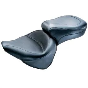 Mustang Vintage Wide Touring 1-Piece Seat for Harley Davidson 2000-14 FLSTN/FLSTS/FLSTC Heritage Classic models