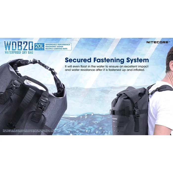 Nitecore WDB20 Waterproof Dry Bag 防水背包