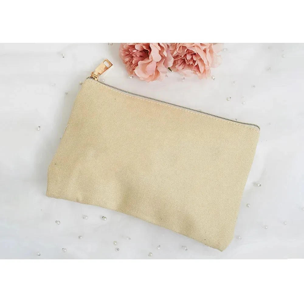 Personalised Women's Cosmetic Bag Wedding Day