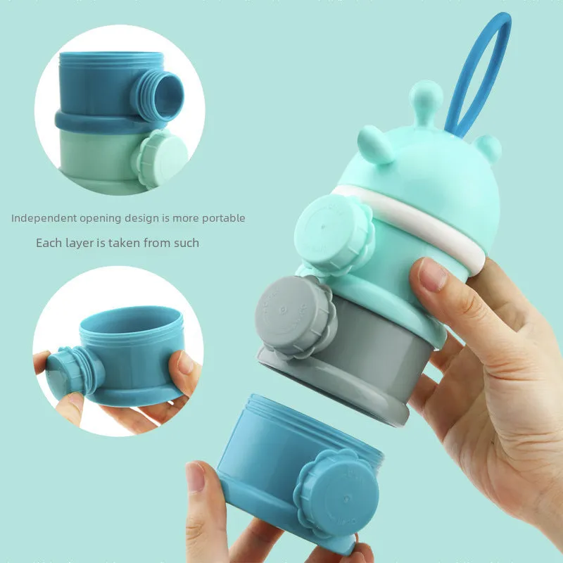 Portable Baby Milk Powder Storage Box